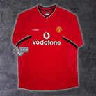 2000/02 Manchester United Domicile (XL) - Iconic Football Shop