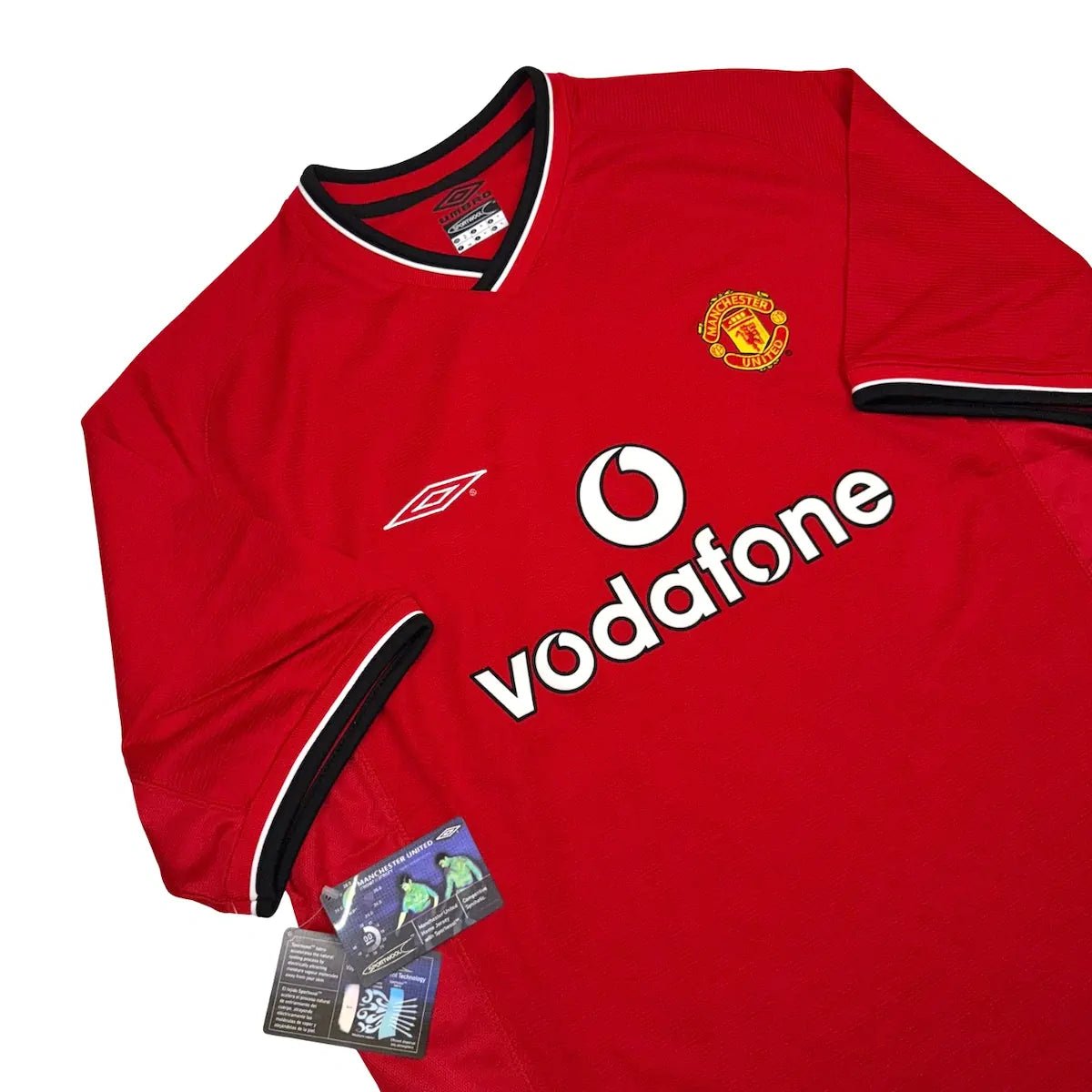 2000/02 Manchester United Domicile (XL) - Iconic Football Shop