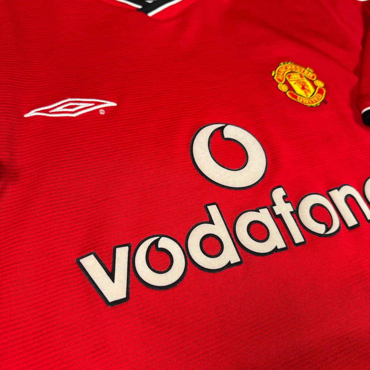 2000/02 Manchester United Domicile (XL) - Iconic Football Shop