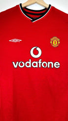 2000/02 Manchester United Domicile (XL) - Iconic Football Shop