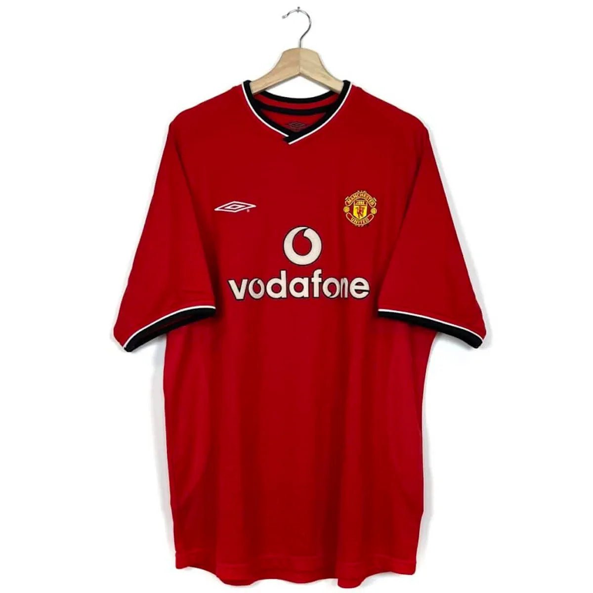 2000/02 Manchester United Domicile (XL) - Iconic Football Shop