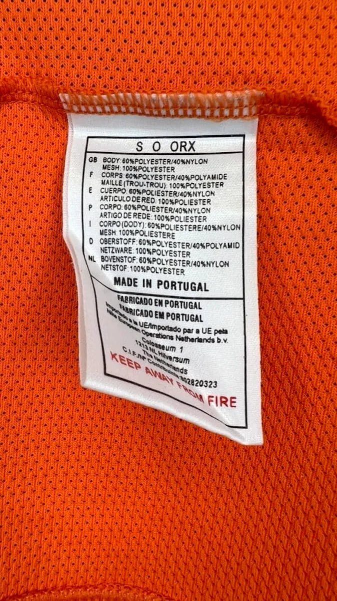 2000/02 Pays - Bas Domicile (2XL) - Iconic Football Shop