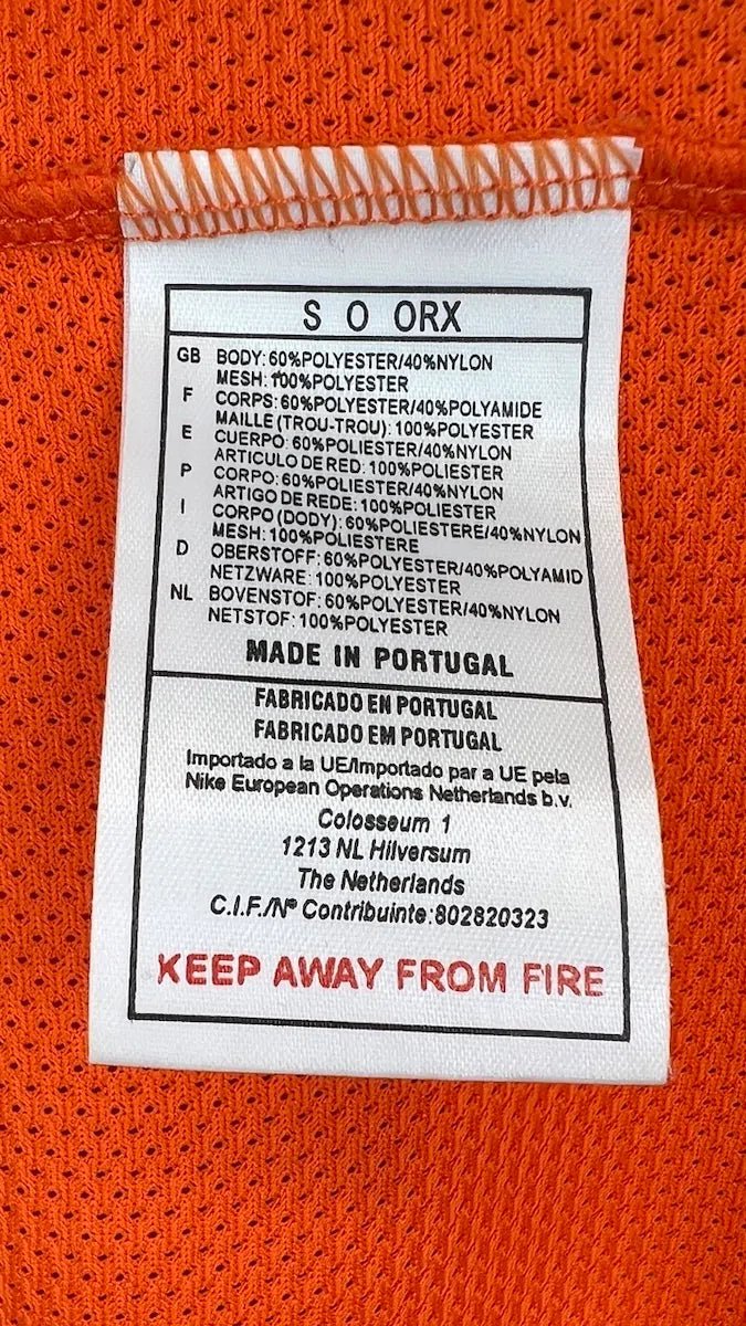 2000/02 Pays - Bas Domicile (M) - Iconic Football Shop