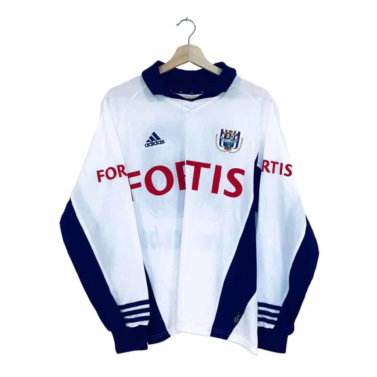 2001/02 Anderlecht Domicile - 19 *PORTÉ* (L) - Iconic Football Shop