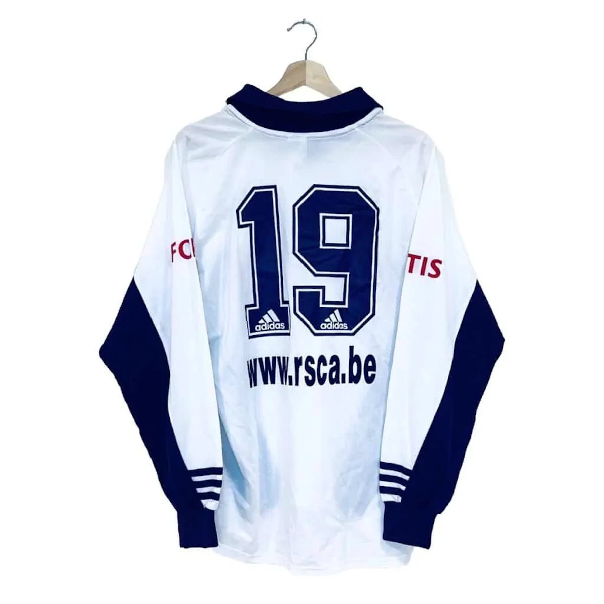 2001/02 Anderlecht Domicile - 19 *PORTÉ* (L) - Iconic Football Shop
