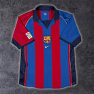 2001/02 Barcelone Domicile (L) - Iconic Football Shop