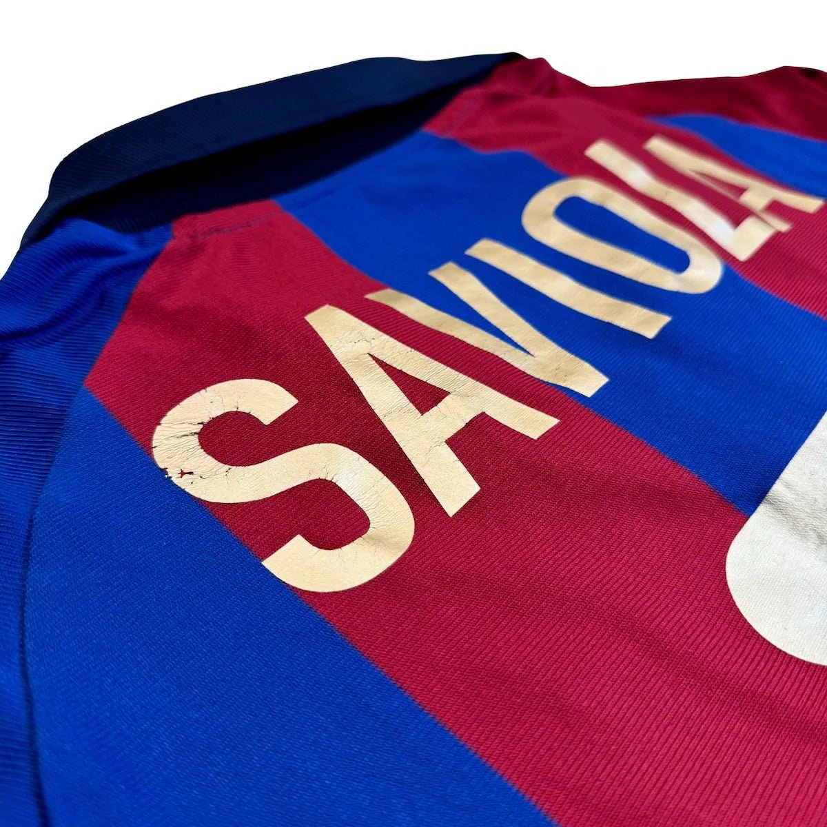 2001/02 Barcelone Domicile - Saviola 7 (S) - Iconic Football Shop