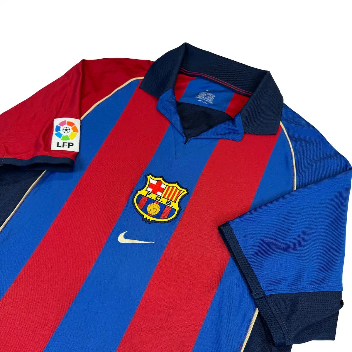 2001/02 Barcelone Domicile - Saviola 7 (S) - Iconic Football Shop