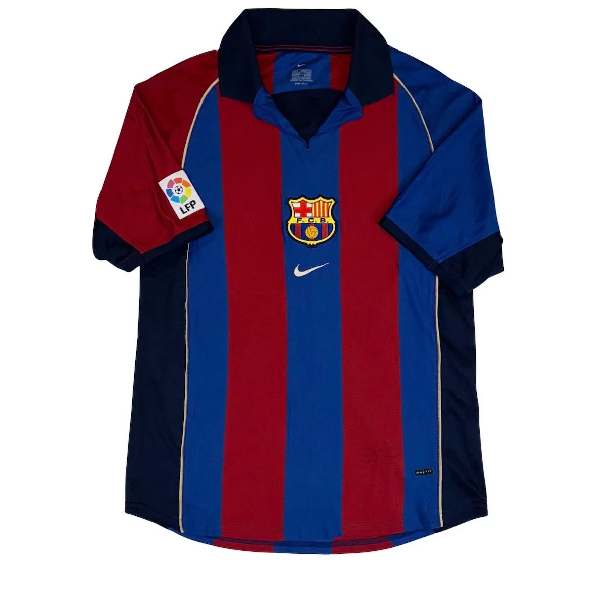 2001/02 Barcelone Domicile - Saviola 7 (S) - Iconic Football Shop