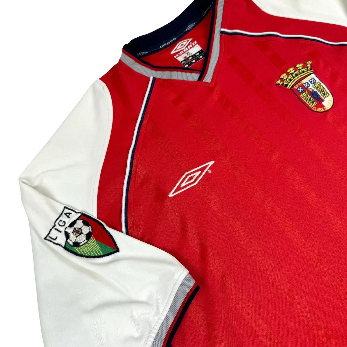 2001/02 Braga Domicile (XL) - Iconic Football Shop