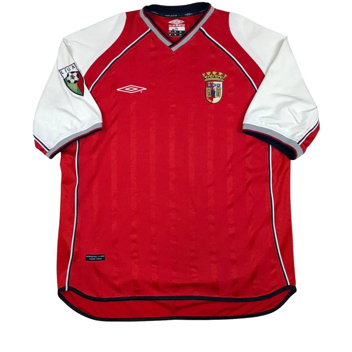 2001/02 Braga Domicile (XL) - Iconic Football Shop