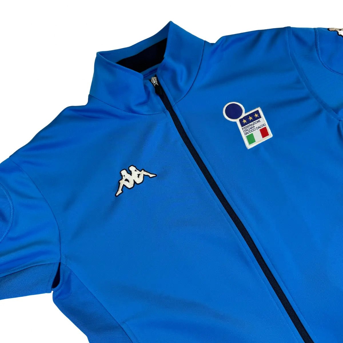 Maillot Kappa Italie Vintage 2001/2002 - Taille S - Blanc - Fabriqué En Italie