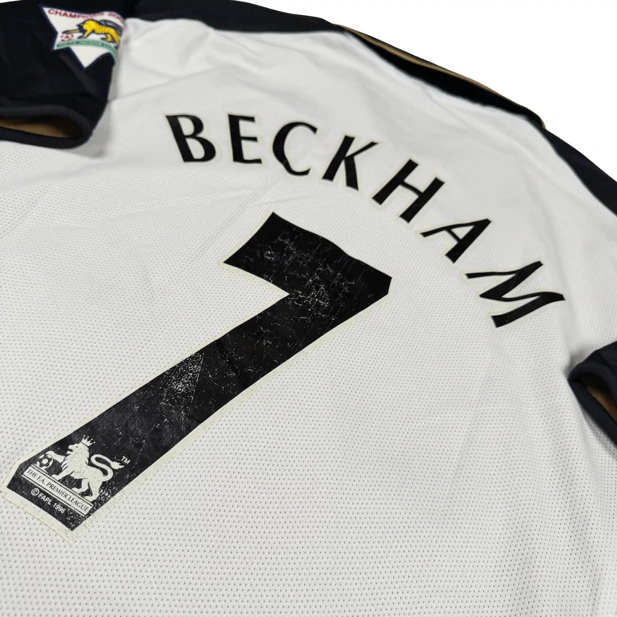 2001/02 Manchester United Extérieur - Beckham 7 *CENTENAIRE* (L) - Iconic Football Shop