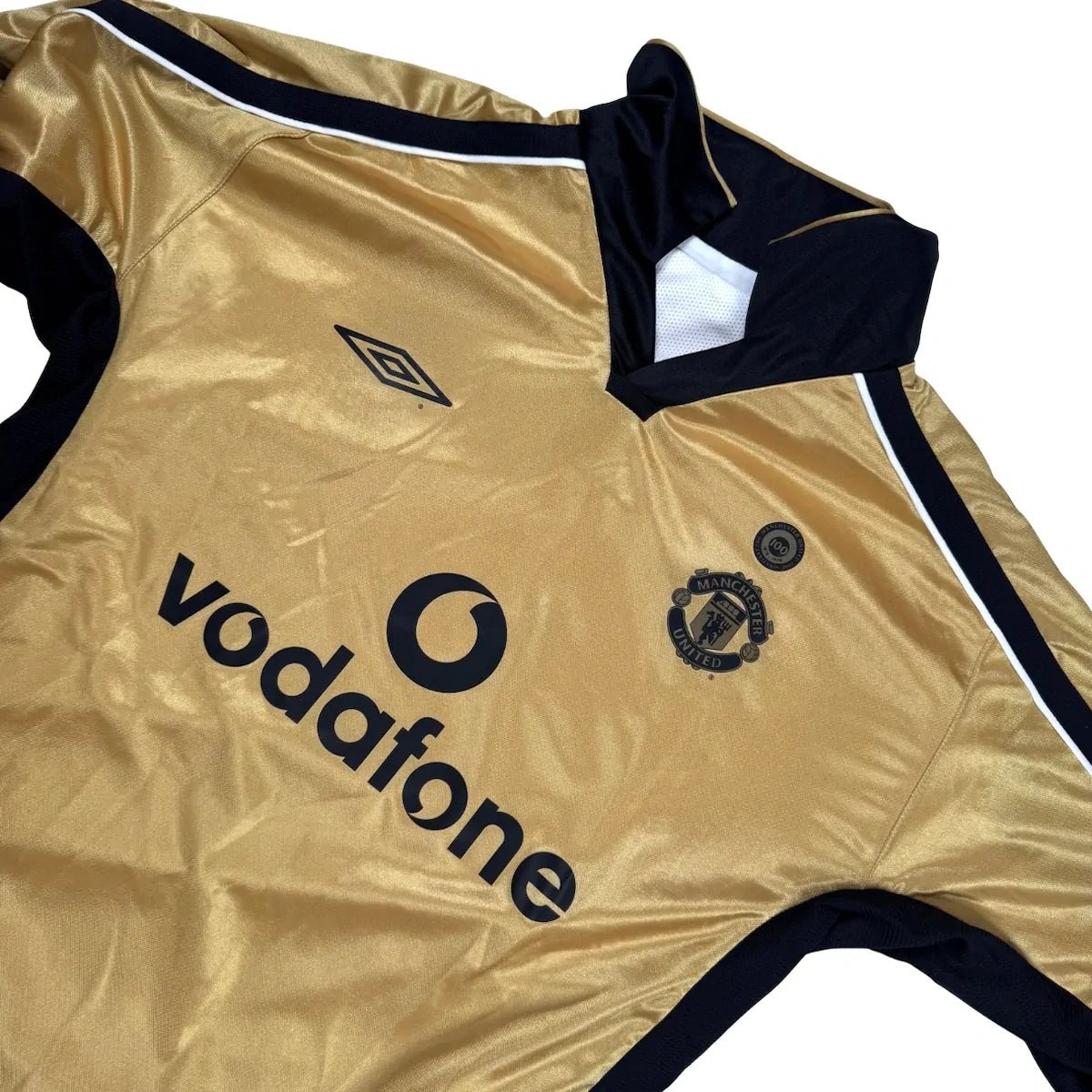 2001/02 Manchester United Extérieur - Beckham 7 *CENTENAIRE* (L) - Iconic Football Shop
