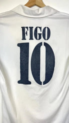 2001/02 Real Madrid Domicile - Figo 10 *CENTENAIRE* (M) - Iconic Football Shop