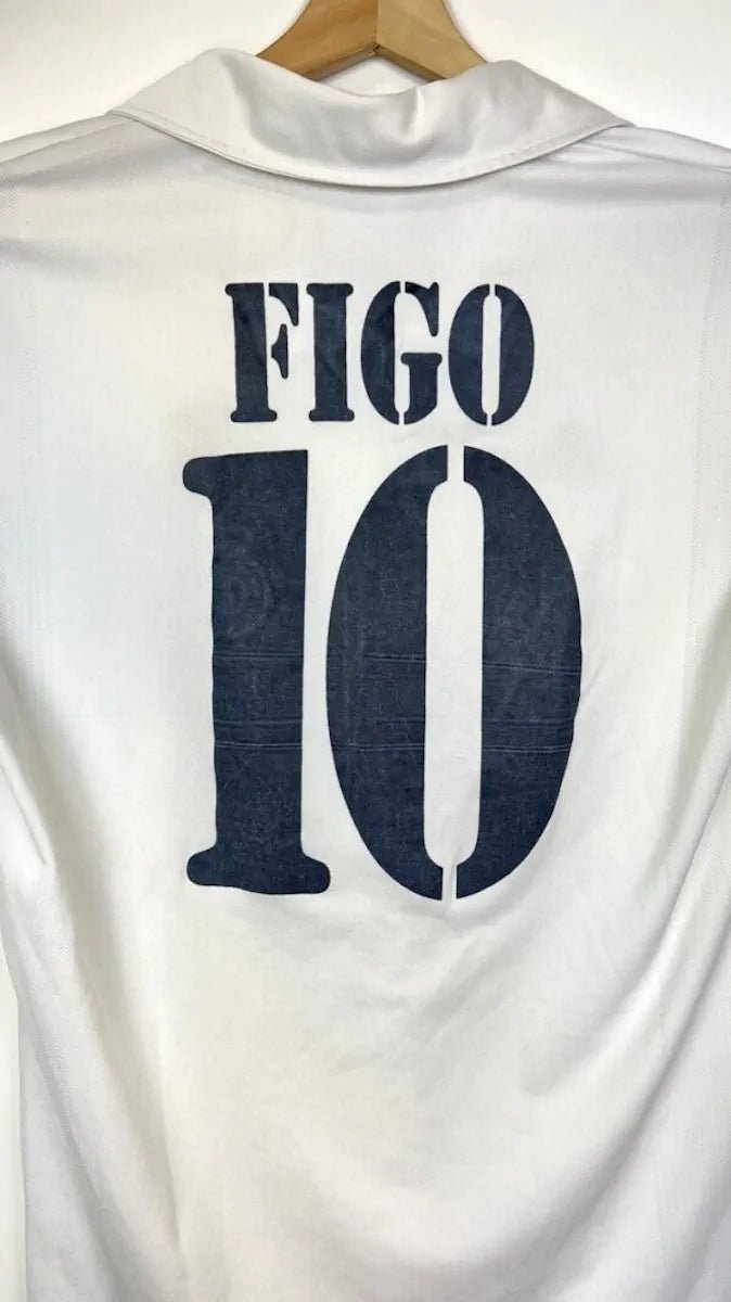 2001/02 Real Madrid Domicile - Figo 10 *CENTENAIRE* (M) - Iconic Football Shop