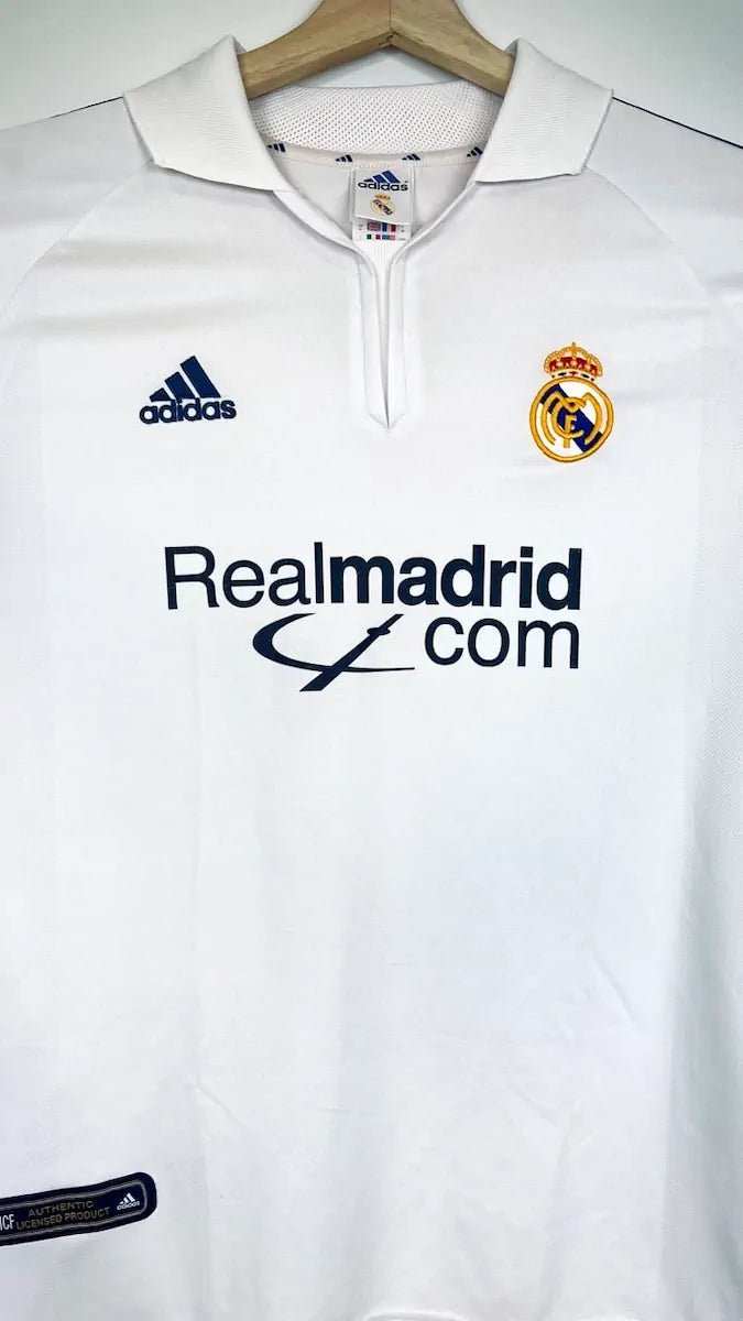 2001/02 Real Madrid Domicile (M) - Iconic Football Shop