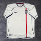 2001/03 Angleterre Domicile (2XL) - Iconic Football Shop
