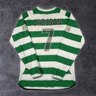 2001/03 Celtic Glasgow Domicile - Larsson 7 *PRÉPARÉ / PORTÉ* (M) - Iconic Football Shop