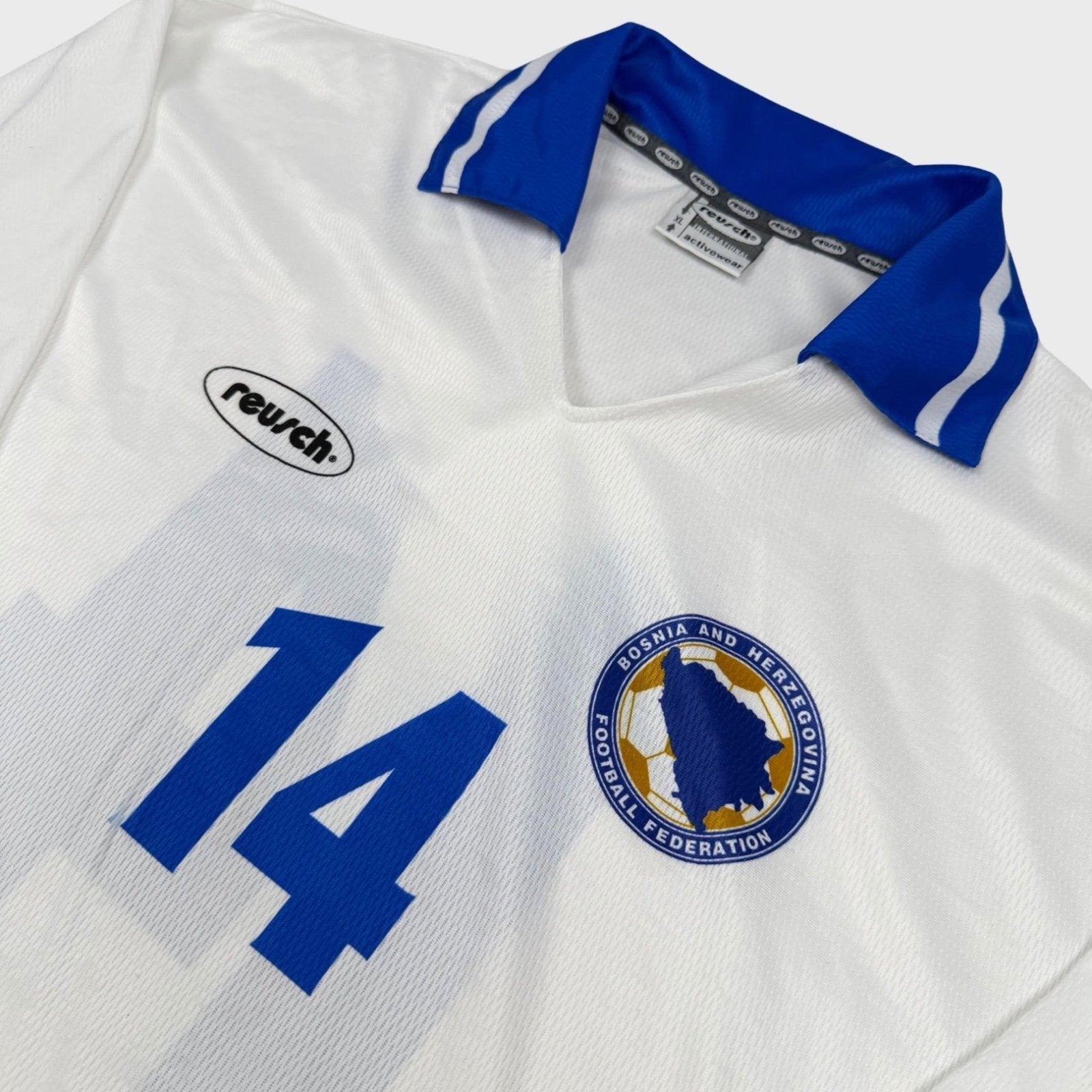 2002 Bosnie-Herzégovine Domicile - 14 *PORTÉ* (XL) - Iconic Football Shop