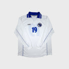 2002 Bosnie-Herzégovine Domicile - 19 *PORTÉ* (XL) - Iconic Football Shop