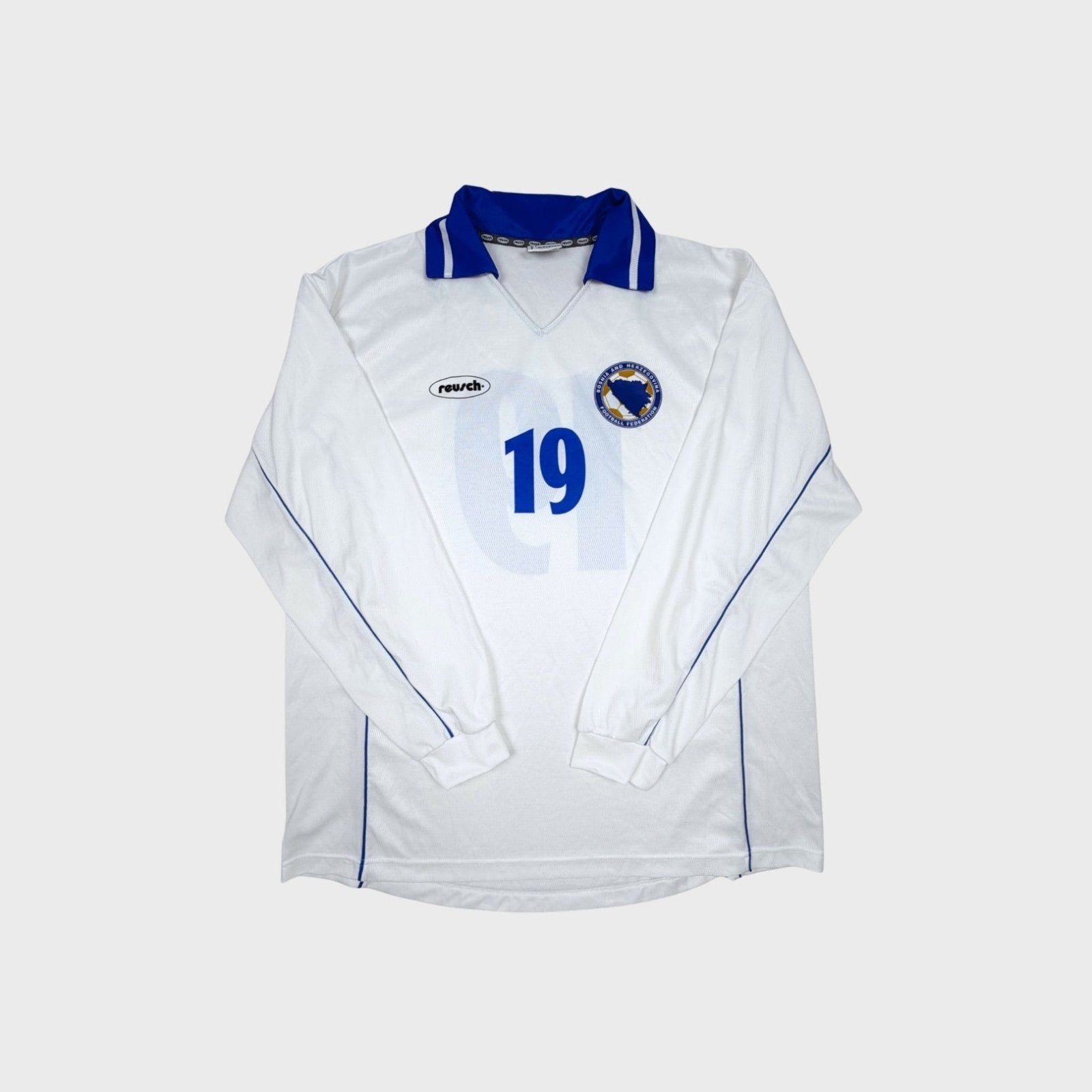 2002 Bosnie-Herzégovine Domicile - 19 *PORTÉ* (XL) - Iconic Football Shop