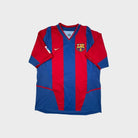 2002/03 Barcelone Domicile - Saviola 7 (L) - Iconic Football Shop