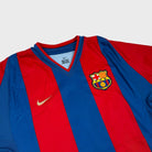 2002/03 Barcelone Domicile - Saviola 7 (L) - Iconic Football Shop