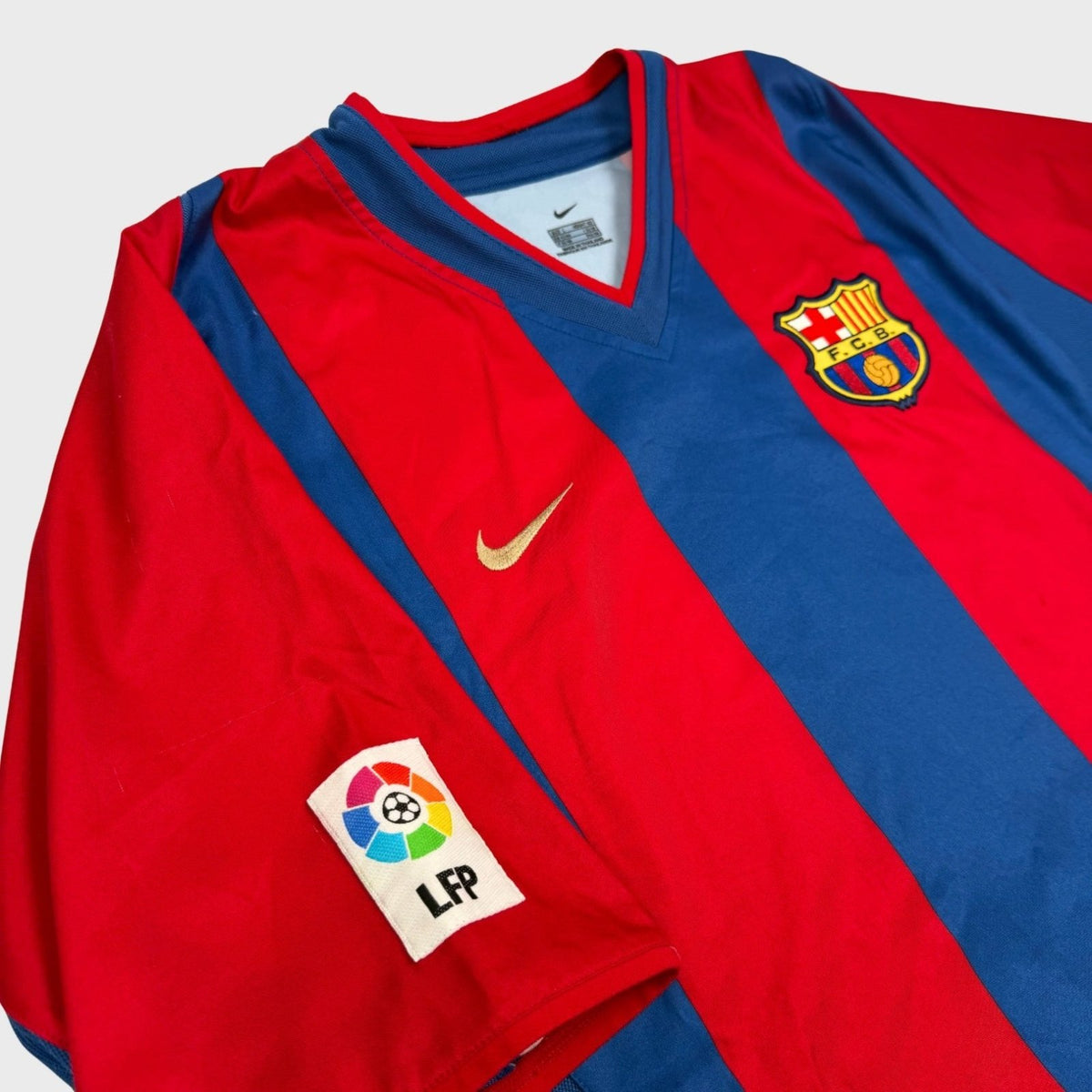 2002/03 Barcelone Domicile - Saviola 7 (L) - Iconic Football Shop