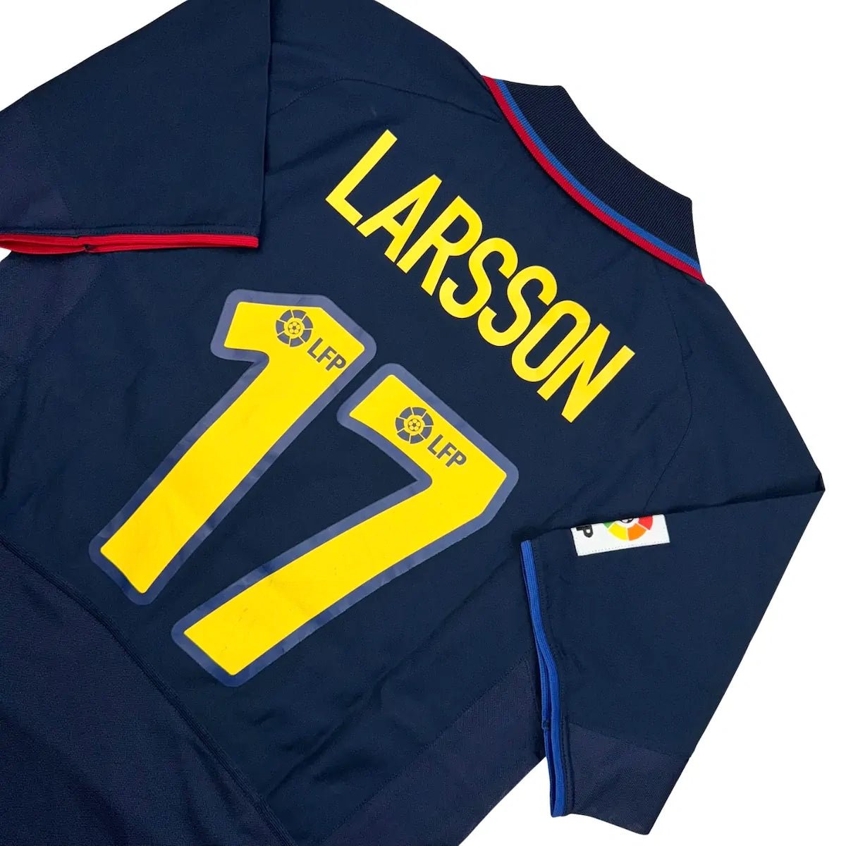2002/03 Barcelone Extérieur - Larsson 17 (S) - Iconic Football Shop