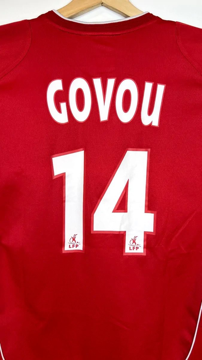 2002/03 Lyon Third - Govou 14 (L) - Iconic Football Shop
