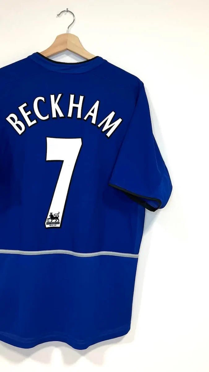 2002/03 Manchester United Third - Beckham 7 (M) - Iconic Football Shop