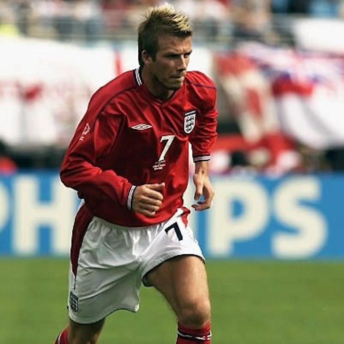 2002/04 Angleterre Extérieur (L) - Iconic Football Shop