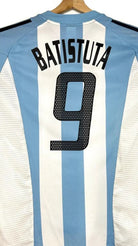 2002/04 Argentine Domicile - Batistuta 9 (XL) - Iconic Football Shop