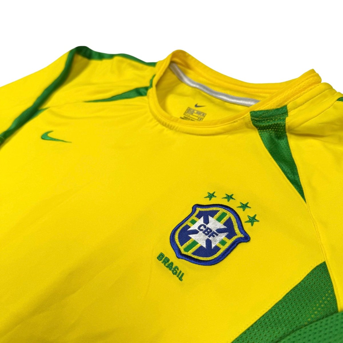 2002/04 Brésil Domicile (2XL) - Iconic Football Shop