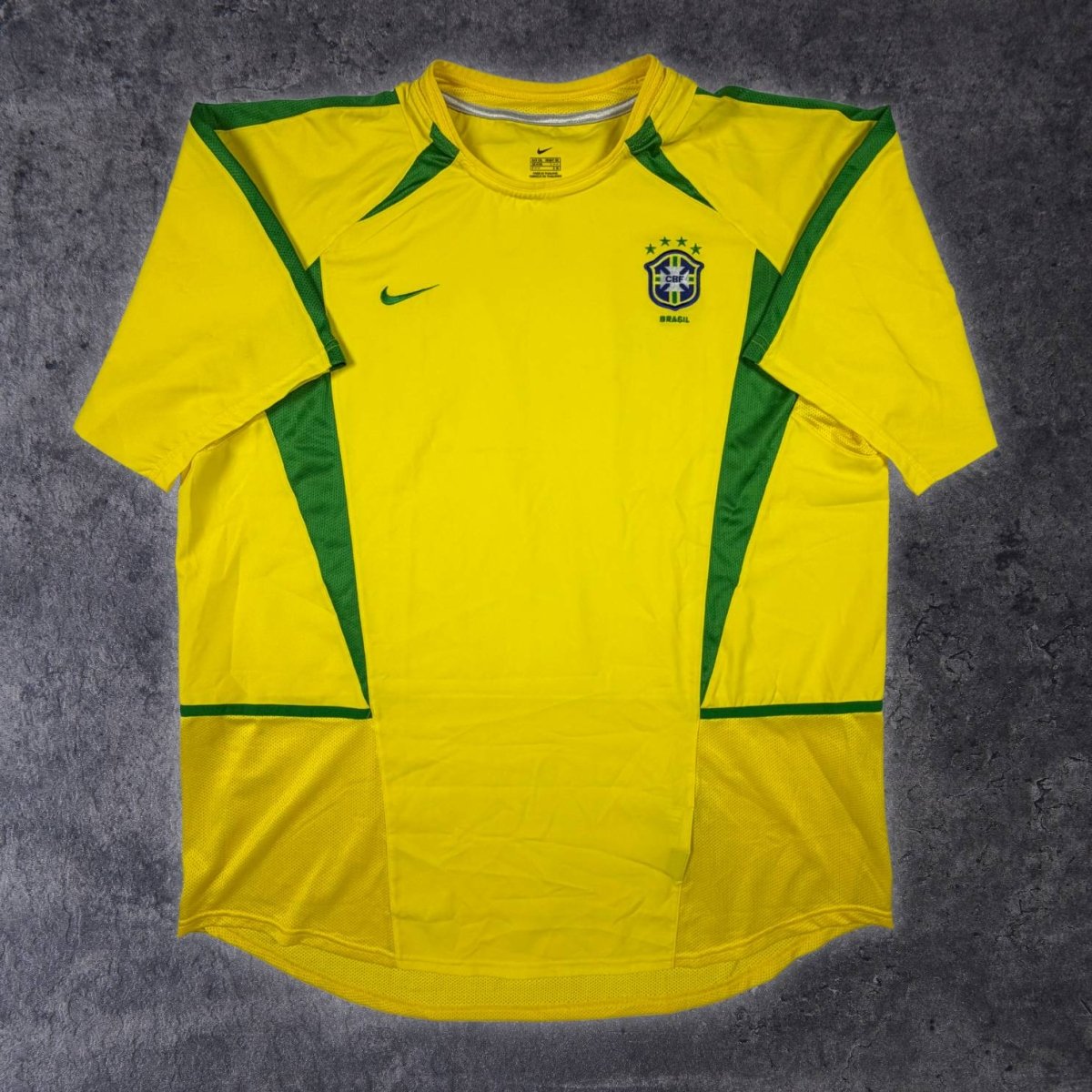 2002/04 Brésil Domicile (2XL) - Iconic Football Shop