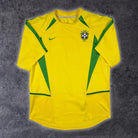 2002/04 Brésil Domicile (L) - Iconic Football Shop