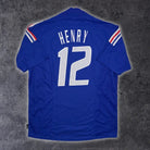 2002/04 France Domicile - Henry 12 (L) - Iconic Football Shop