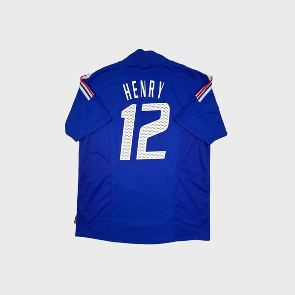 2002/04 France Domicile - Henry 12 (L) - Iconic Football Shop