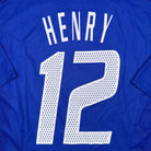 2002/04 France Domicile - Henry 12 (L) - Iconic Football Shop