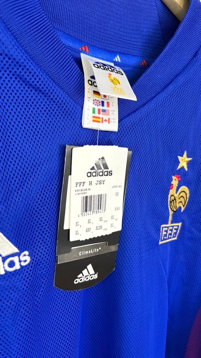 2002/04 France Domicile (XL) - Iconic Football Shop