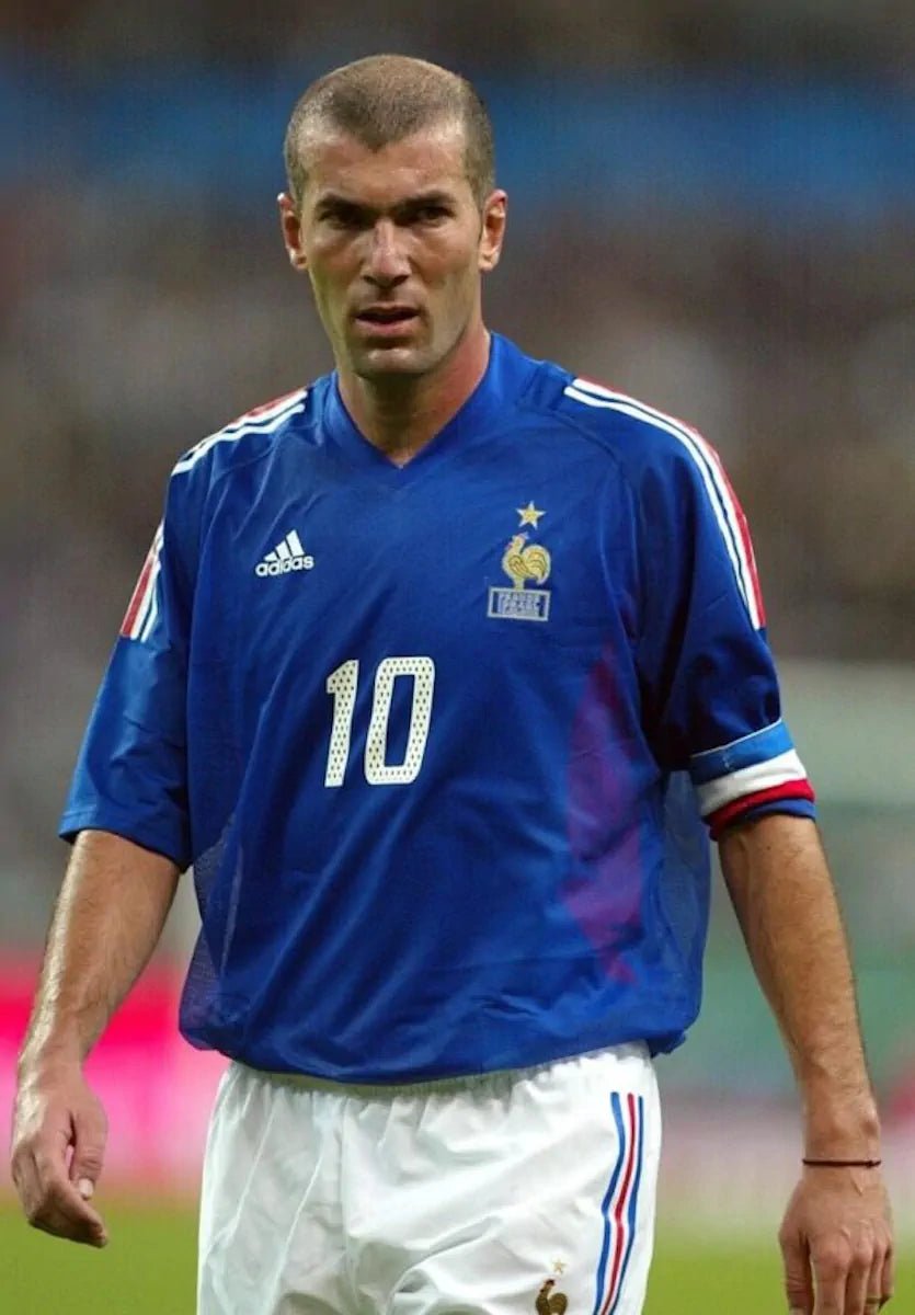 2002/04 France Domicile - Zidane 10 (L) - Iconic Football Shop
