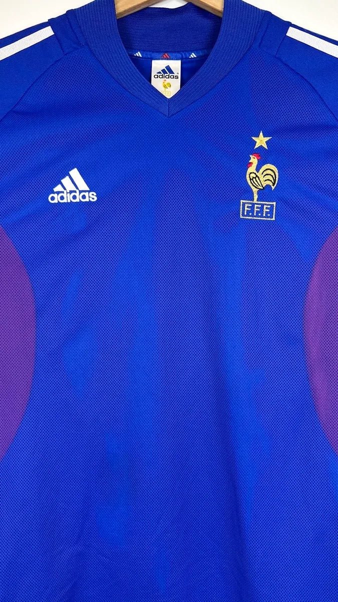 2002/04 France Domicile - Zidane 10 (M) - Iconic Football Shop