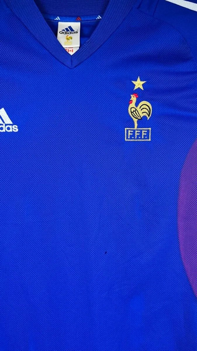 2002/04 France Domicile - Zidane 10 (M) - Iconic Football Shop