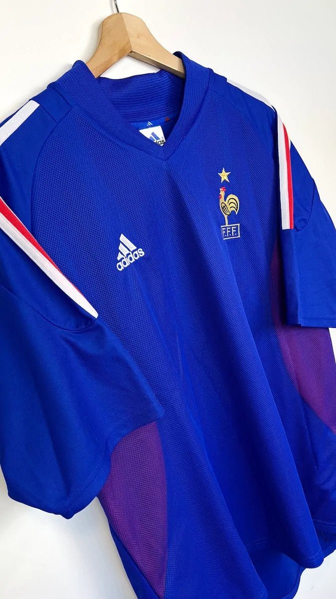 2002/04 France Domicile - Zidane 10 (XL) - Iconic Football Shop