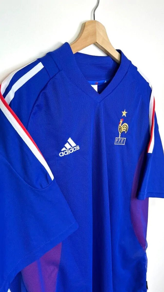 2002/04 France Domicile - Zidane 10 (XL) - Iconic Football Shop