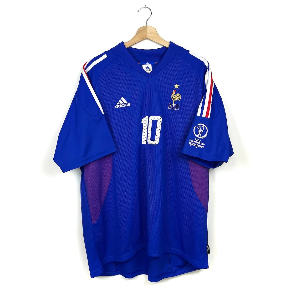 2002/04 France Domicile - Zidane 10 (XL) - Iconic Football Shop