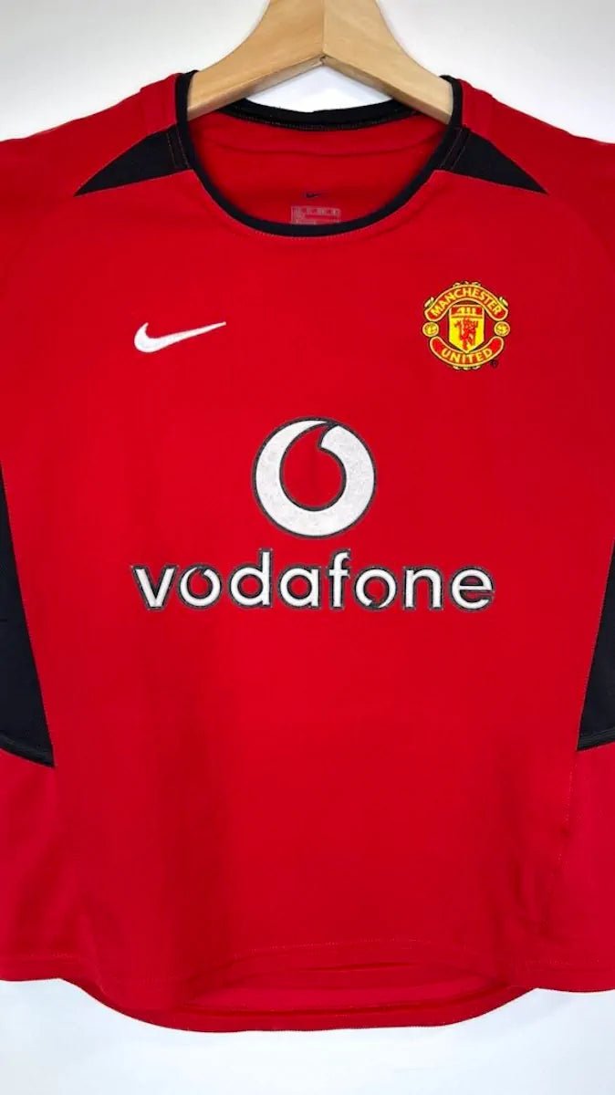 2002/04 Manchester United Domicile (8a) - Iconic Football Shop