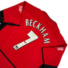 2002/04 Manchester United Domicile - Beckham 7 (L) - Iconic Football Shop