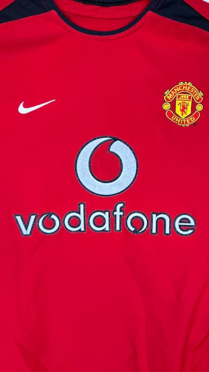 2002/04 Manchester United Domicile (M) - Iconic Football Shop